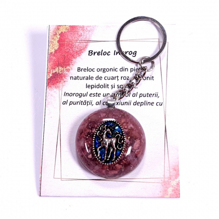 Breloc unicorn din pietre naturale [2]