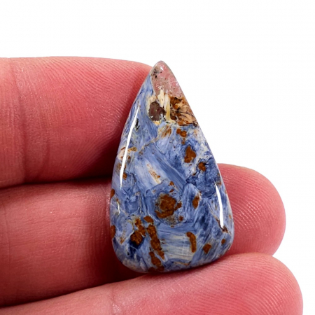 Cabochon 32 mm din piatră naturală de pietersit [1]