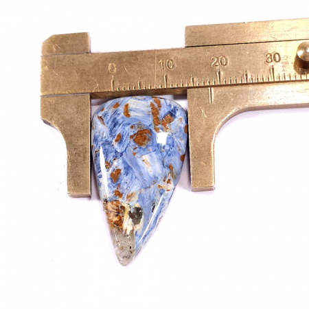 Cabochon 32 mm din piatră naturală de pietersit [3]
