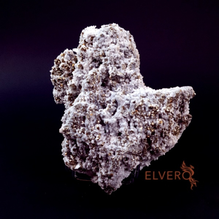 Minerale brute - Calcit, pirită și cuarțit, 15x13x6 cm, 1230 gr - cod 0663. Obiect unicat *