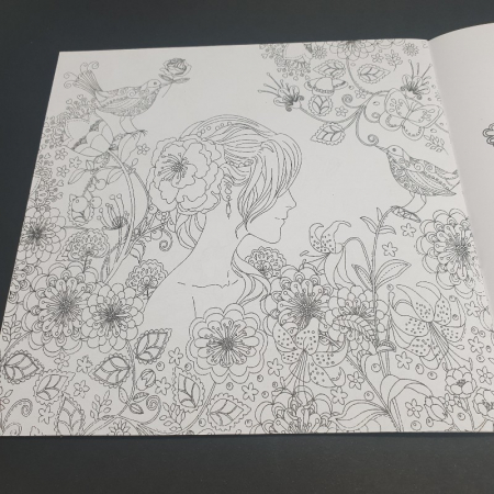 Mystery Garden, carte de colorat pentru copiii si adulti [3]