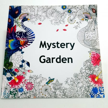 Carti si articole papetarie - Mystery Garden, carte de colorat pentru copiii si adulti