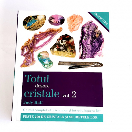 Carti si articole papetarie - Carte cristaloterapie Judy Hall cu proprietatile terapeutice ale pietrelor naturale