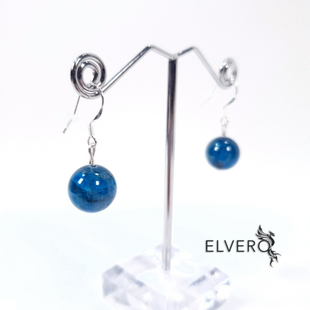 Cercei pietre naturale albastre [2]