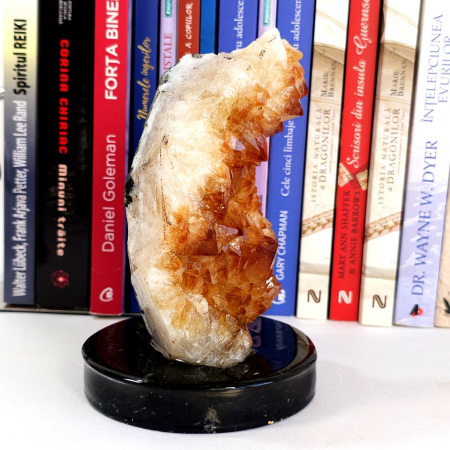 Citrin geoda obiect decorativ pentru casa sau birou [2]