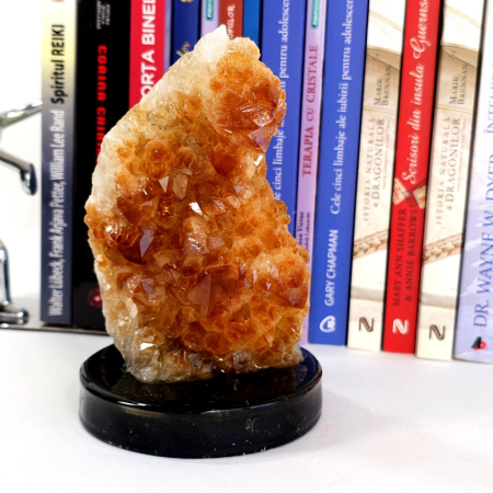 Citrin geoda obiect decorativ pentru casa sau birou [3]