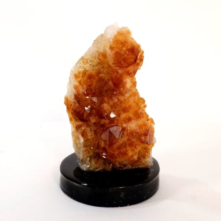 Minerale pe suport orgonic - Citrin geoda obiect decorativ pentru casa sau birou