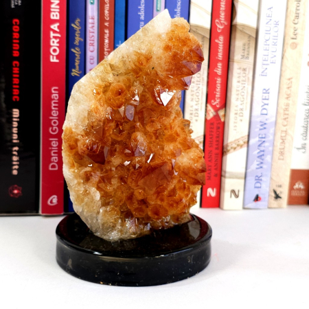 Citrin geoda obiect decorativ pentru casa sau birou [4]