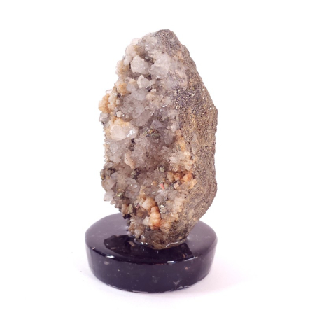 Cristale cuart si pirită pe suport orgon turmalina neagra [2]