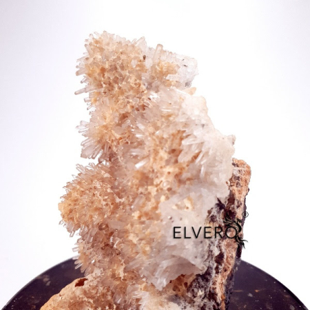 Cluster din cuart si calcit pe disc orgonic cu turmalina neagra * [2]