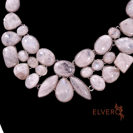 Salba statement din piatra lunii moonstone naturala [4]