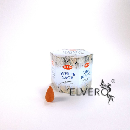 Conuri parfumate - Conuri parfumate backflow HEM White Sage