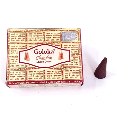 Conuri parfumate - Conuri parfumate Goloka Chandan