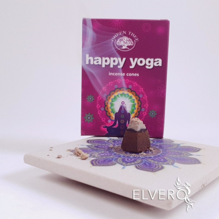 Conuri parfumate  Green Tree Happy Yoga [1]