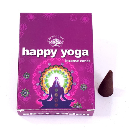 Conuri parfumate - Conuri parfumate Green Tree Happy Yoga