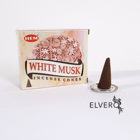 Conuri parfumate - Conuri parfumate HEM White Musk