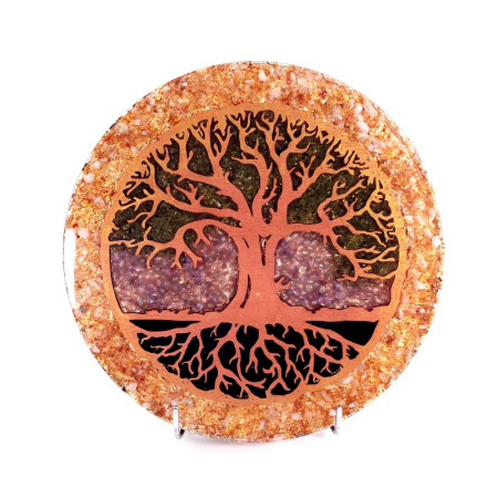 Arobre obiect decor orgon din pietre naturale semipretioase [5]