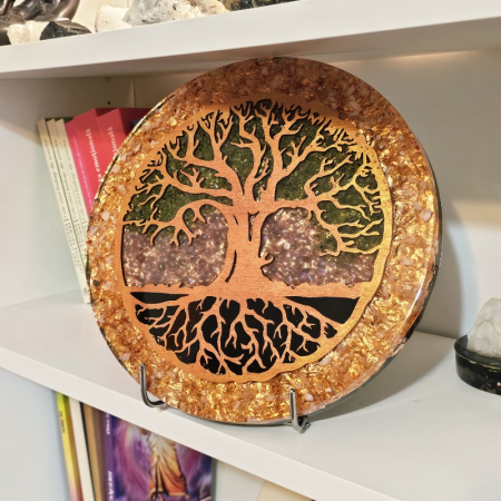 Arobre obiect decor orgon din pietre naturale semipretioase [7]