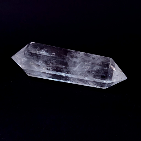 Baghete si sfere - Cristal de cuart cu doua varfuri