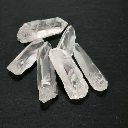 Minerale brute - Cristal natural de cuart lemurian