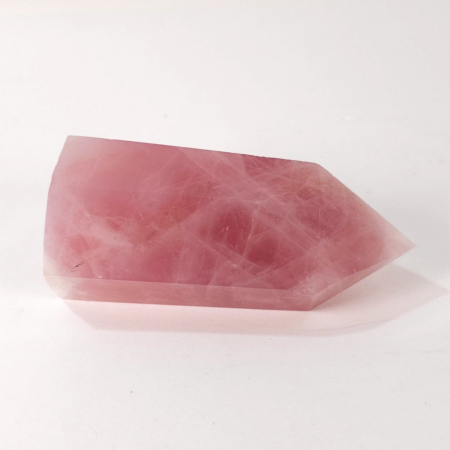 Bagheta cristal natural de cuart roz 10,5 cm [3]