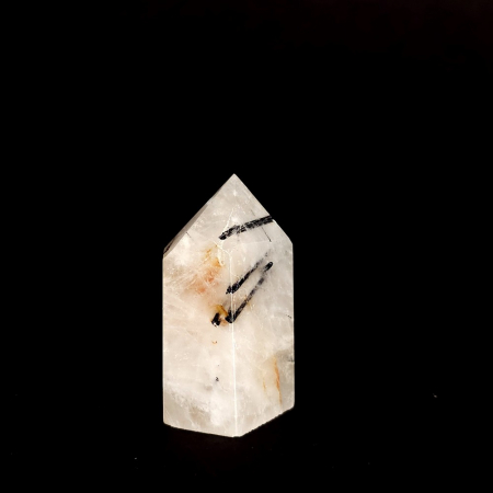 bagheta de cuart alb cu turmalina de 45 mm [1]