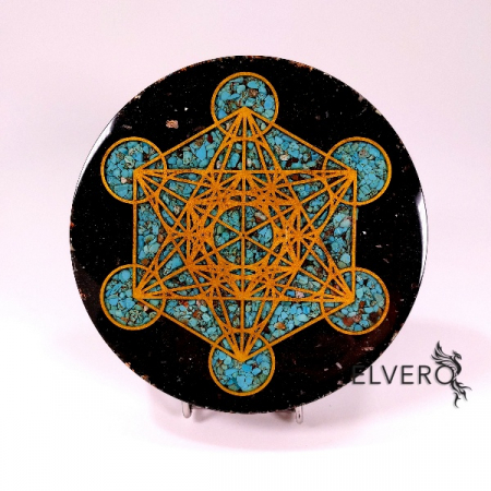 Decorațiuni orgon din pietre naturale - Orgon mare Cubul lui Metatron
