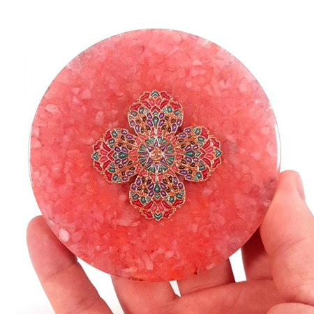 Decoratiune mandala din pietre semipretioase naturale [1]