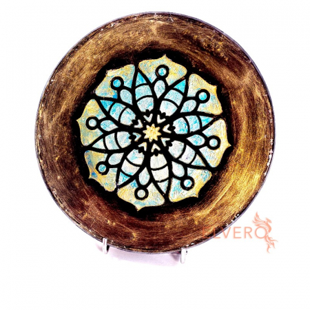 Mandala decorativa pentru casa sau birou din pietre semiprețioase [1]