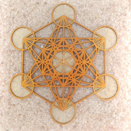 Cubul lui Metatron placa orgon mare [2]
