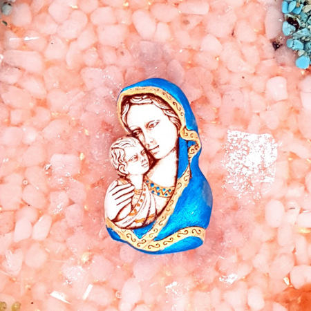 Decoratiune orgon Maica Maria cu 8 arhangheli [1]
