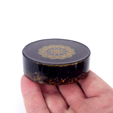 Decoratiune orgon  din pietre naturale model mandala [2]