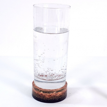 Disc orgon simbol Floarea Vieții decoratiune pietre naturale cu cupru [4]