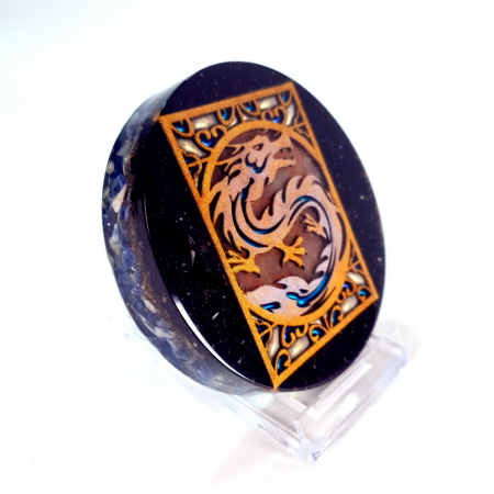 Decoratiune din pietre naturale dragon al intelepciunii [2]