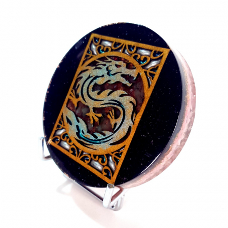 Decoratiune Dragon Vindecator din pietre naturale [2]