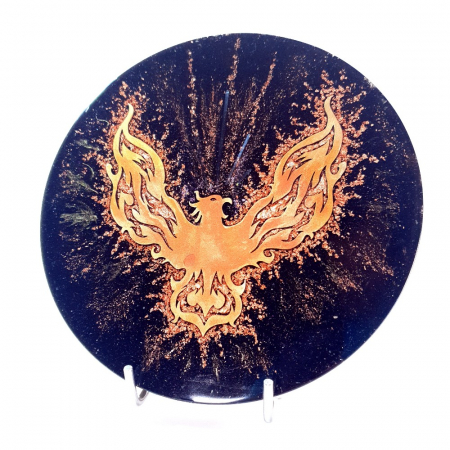 Pasarea fenix obiect decorativ elegant din pietre naturale [1]