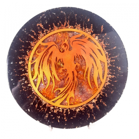 Decorațiuni orgon din pietre naturale - Fenix decoratiune orgon din pietre naturale semipretioase *