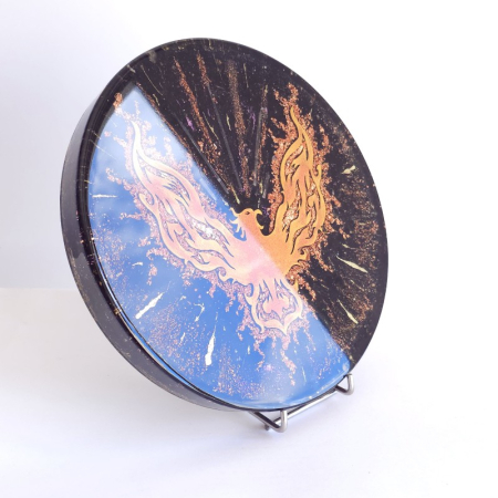Pasarea fenix obiect decorativ elegant din pietre naturale [3]