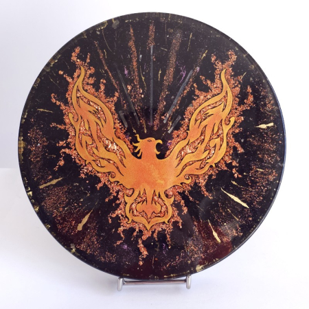 Pasarea fenix obiect decorativ elegant din pietre naturale [2]