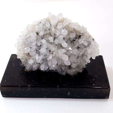 Geoda cuart pe suport din turmalina neagra [1]