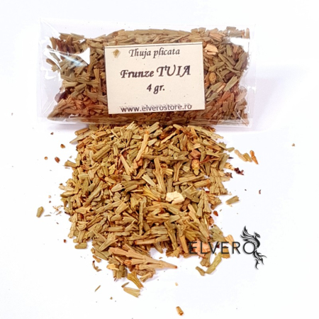 Plante sacre pentru fumigație - Frunze Tuia pentru fumigatii, 4 gr, Thuia Plicata, cod 1390