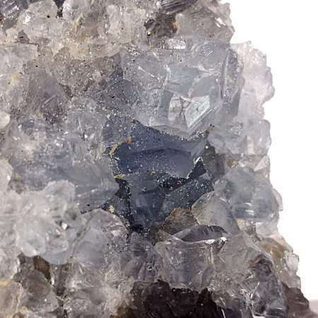 Celestit natural geoda pe suport orgon [3]