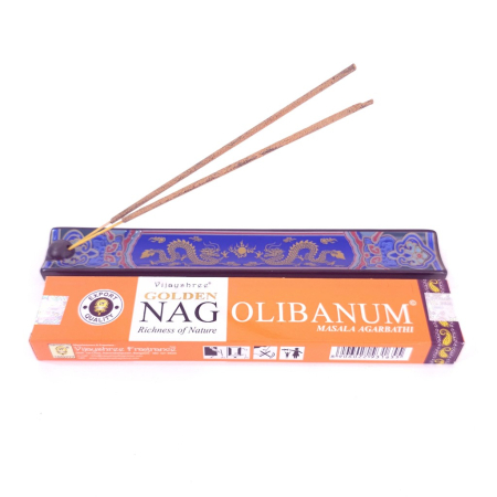 Bete parfumate Golden Nag cu tamaie Olibanum [1]