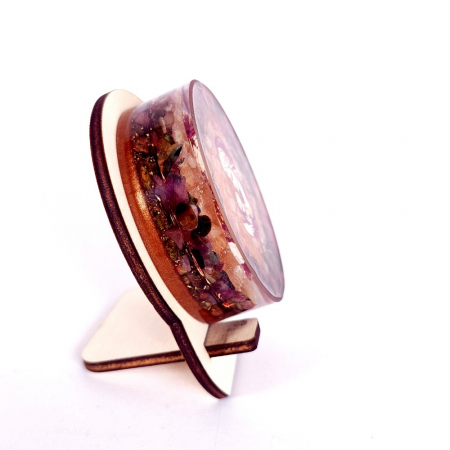 Icoana Sfanta Maria și Pruncul din turmalina multicolora [5]