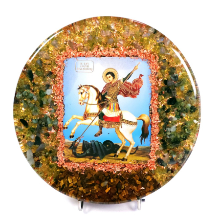Sfantul Gheorghe icoana decoratiune orgon [1]