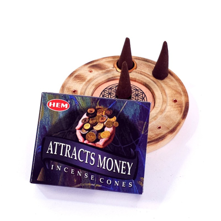 Cutie conuri HEM Attracts money si con parfumat [1]