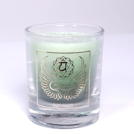 Lumanare ceara naturala parfumata Arhanghel Rafael