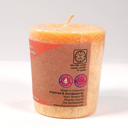 Lumanare parfumata portocalie pentru chakra 2 [1]