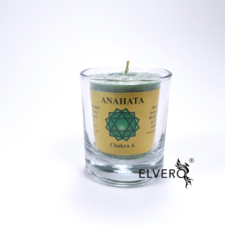 Lumanare parfumata verde chakra 4 [2]