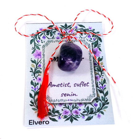 Martisor din piatra naturala ametist [1]